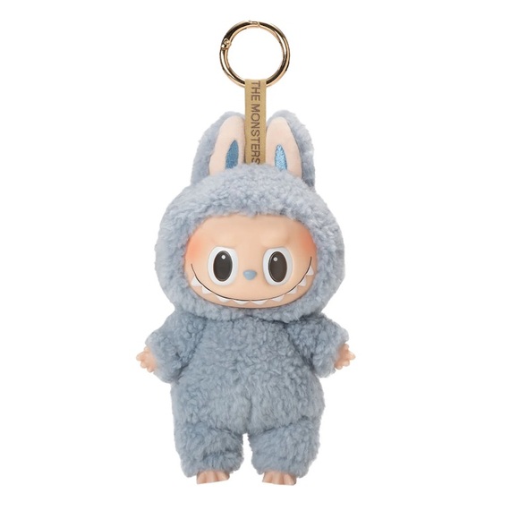 Pop Mart The Monsters Exciting Macaron Sea Salt Coconut Labubu Pendant Keychain